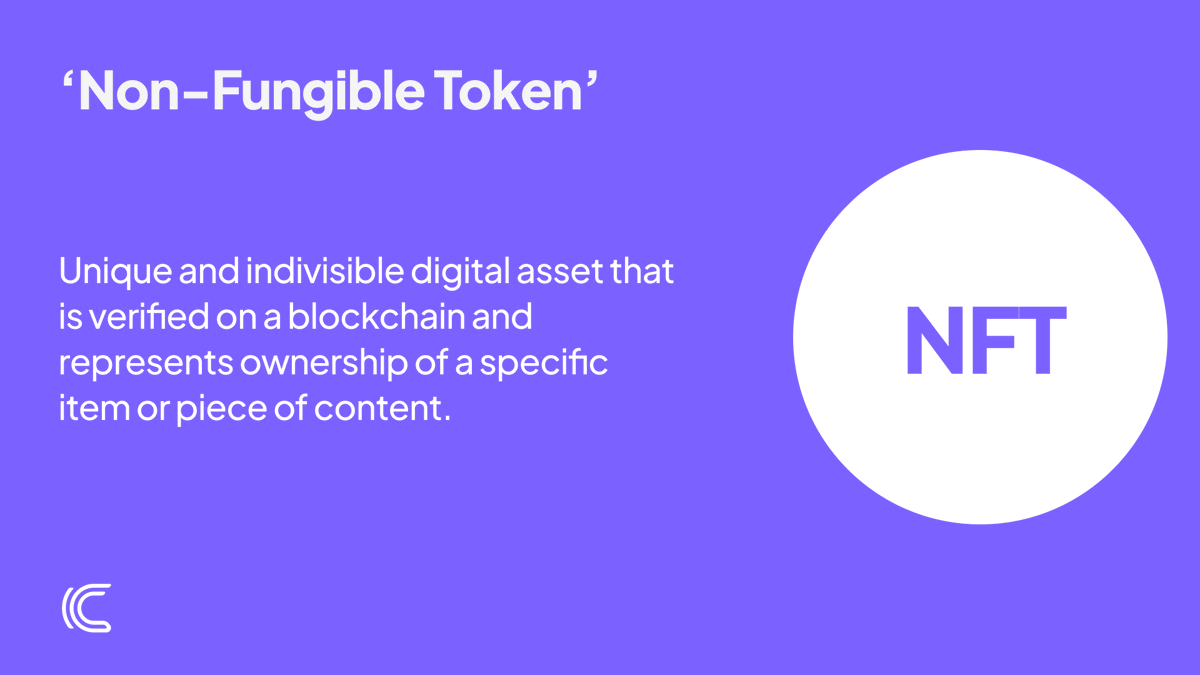 CoinMetro's tweet photo. #NFT is short for 👇 https://t.co/L26ldvCZSK