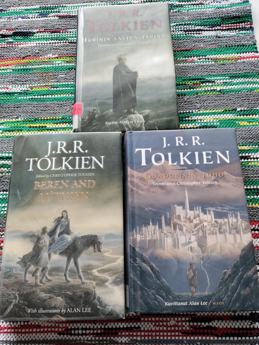 samulihonkanen's tweet photo. After years, a return to the Middle-earth🗺️
#TheChildrenofHurin
#BerenandLuthien
#TheFallofGondolin
#fantasy #Tolkien https://t.co/jAEouH6Q0c
