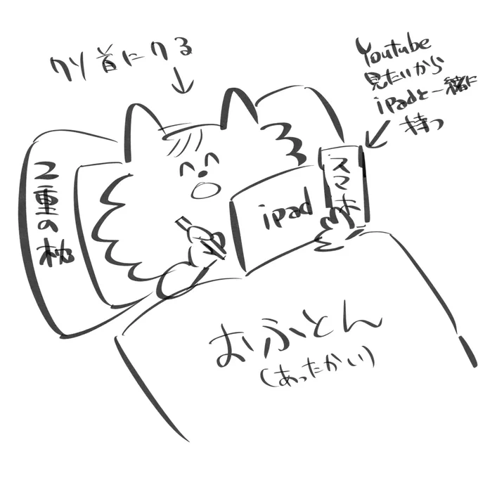 尾てい骨痛くて座りたくないから、私が編み出した何も参考にならない作業の仕方 