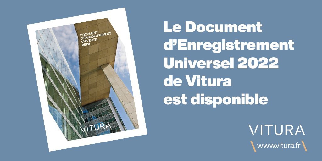 \\ #URD2022 \\
 2️⃣0️⃣2️⃣2️⃣, une année de bonne performance opérationnelle dans laquelle Vitura a poursuivi des travaux de rénovation d’envergure sur son patrimoine.

Pour en savoir plus, consultez notre Document d’Enregistrement Universel ➡️ bit.ly/3ZT3Cpy

#WeAreVitura