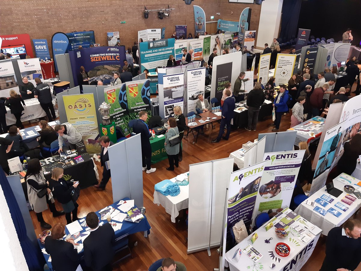 Today we were at the Huntingdonshire Business Fair!

Phil & Glen were there enjoying speaking to other businesses and discovering how we can help one another.

Thank you @cambschamber for organising the event, it was a great day 👍

#HBF2023 #Networking