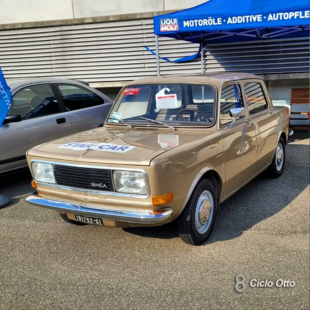 CicloOtto_it's tweet image. #picoftheday 
Simca 1005 LS
2023 Automotoretró - Fiera di Parma
#simca #simca1000 #classiccars #autodepoca #frenchcars