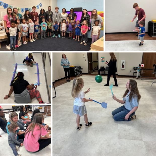 Yesterday, our TOP Club went to the Middle Tyger Community Center to help put on a Field Day for the TIMC's 3K and 4K students!  #TheHill #D5Difference