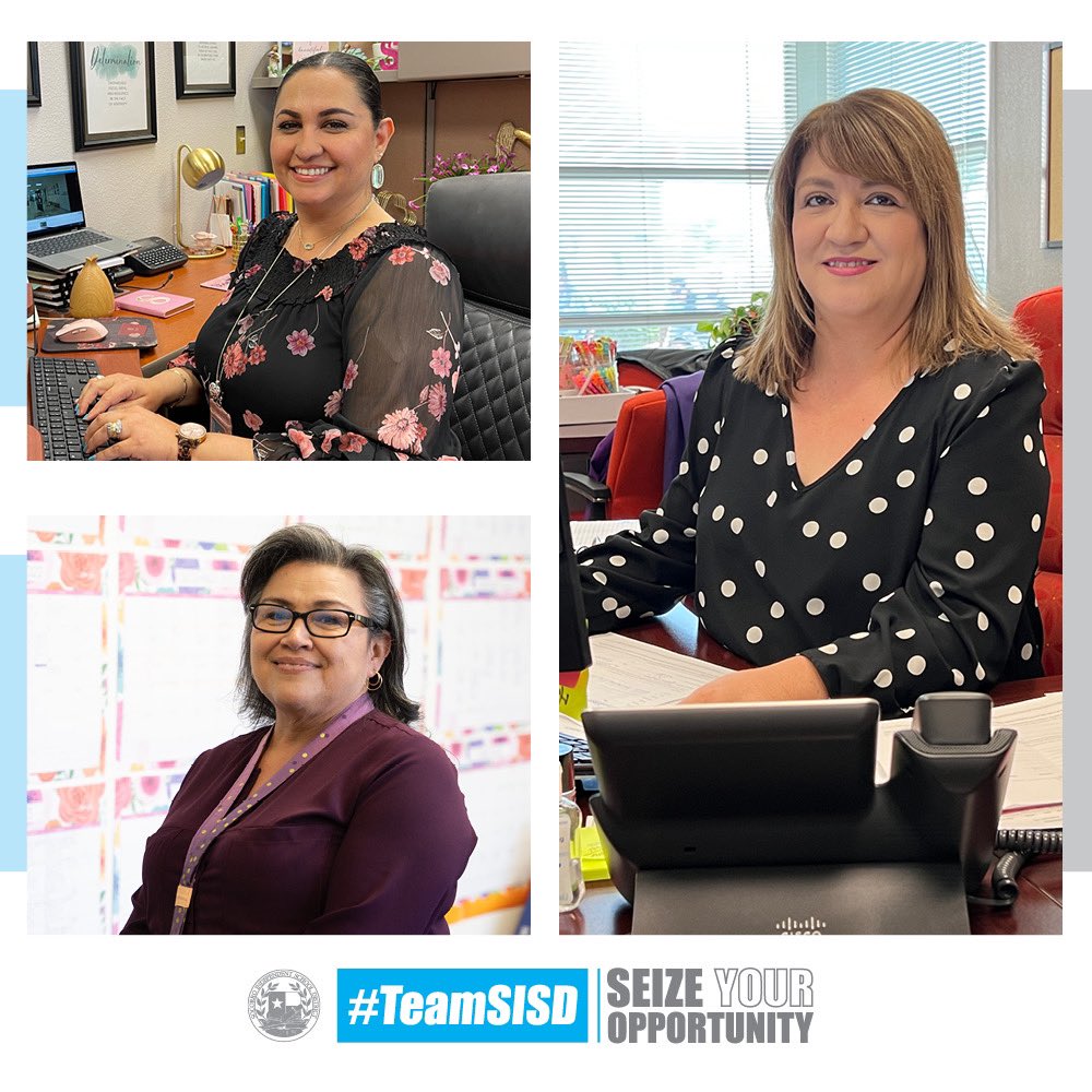 Today we celebrate all administrative professionals! We honor you for being an integral part of the success at your schools, departments and #TeamSISD. Your hard work is admired and immeasurable. Happy Administrative Professionals Appreciation Day!