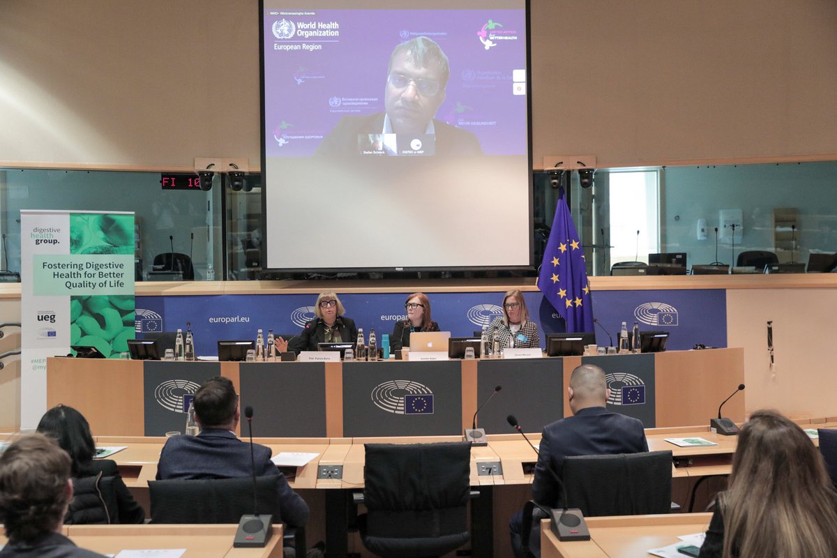 my_ueg's tweet photo. “We have listed the measures needed to reduce the burden of #obesity and #highBMI in Europe. The main barrier now is that economic pressure is going above public health interests.” - @WHO_Europe 🇪🇺
@Europarl_EN @EU_Health @dice_europe @PatriziaBurra #EUNewsline https://t.co/cWpFOMzVG1