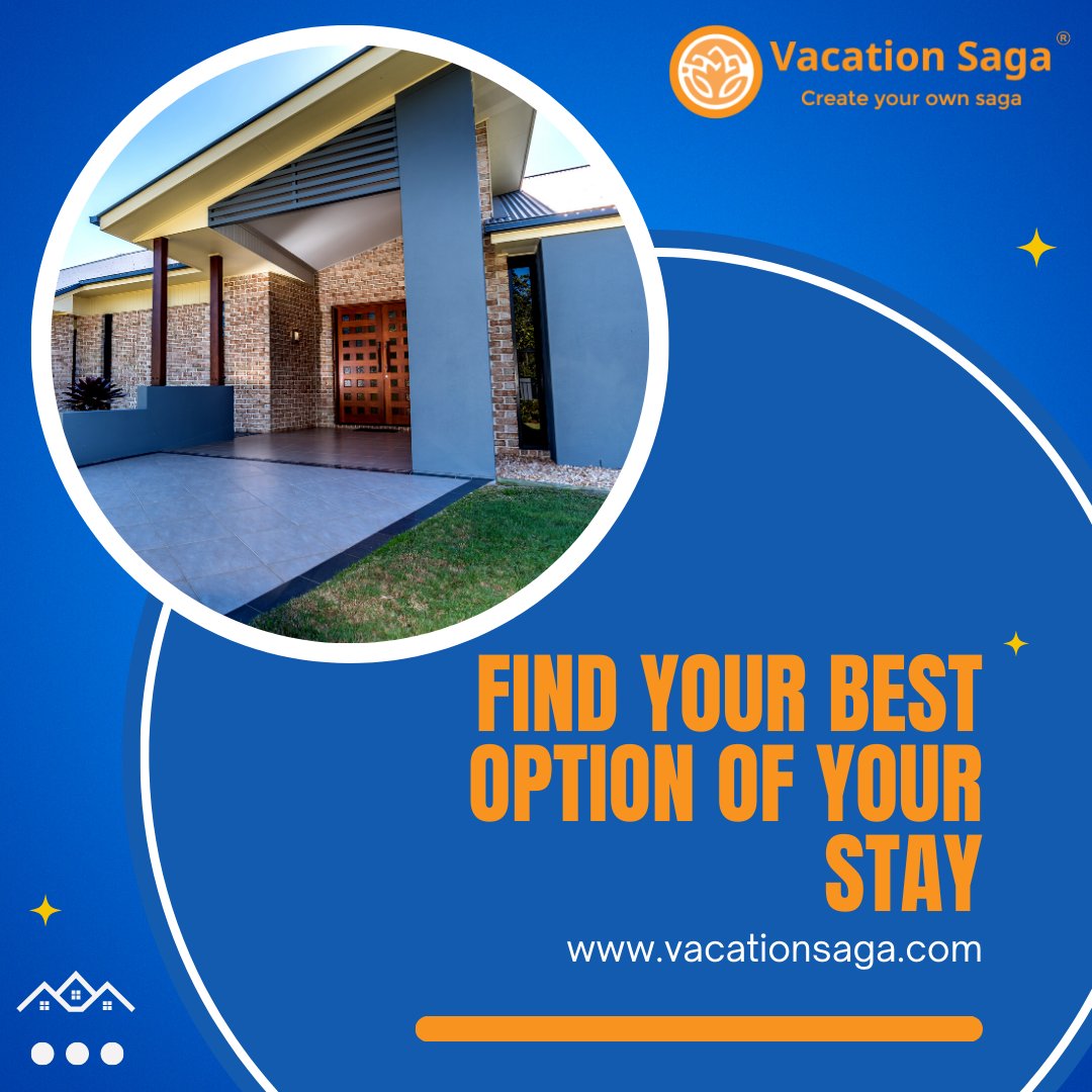 ✅Find your Best options of your stay @vacationsaga #holidayhomes #bnb #vacationsaga #rentalproperty #travel