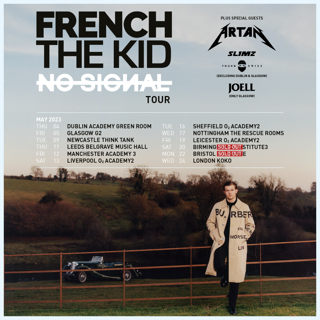 Think Tank? (@thinktankncl) on Twitter photo SUPPORTS ADDED! ARTAN, Slimz & Swizzino will join UK rapper French The Kid in the Tank this May for his intimate set.
TICKETS STILL AVAILABLE HERE ๐ bit.ly/3JtxYdj
<a href="/FrenchTheKid1/">French The Kid</a> SUPPORTS ADDED! ARTAN, Slimz & Swizzino will join UK rapper French The Kid in the Tank this May for his intimate set.
TICKETS STILL AVAILABLE HERE ๐ bit.ly/3JtxYdj
<a href="/FrenchTheKid1/">French The Kid</a>
