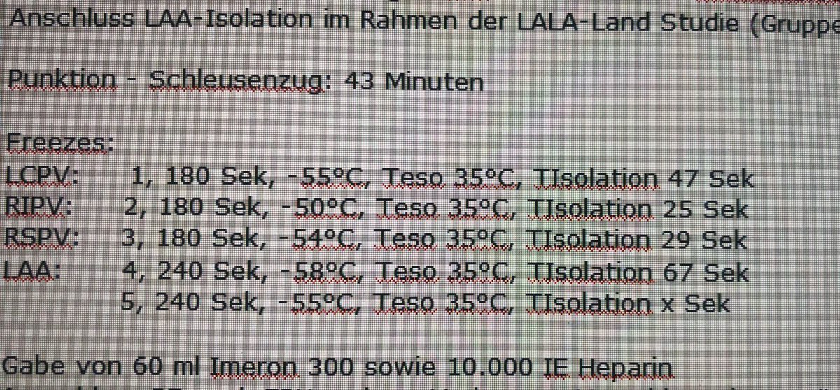 RolandTilz's tweet image. ❄️ICE AGE 2 - First in EUROPE
➡️Next Generation variable #CryoBalloon 
👉#POLARFit fits common ostium and #LAA 
💪#LALALAND AF
🙏team #EPLuebeck @ChristianHeeger @giuliavogler 
@FeherMarcel @EPyoungstar 
#EPeeps #innovation #UKSH @YoungDgk @AGEP_DGK @VivekReddyMD @DrJasonAndrade
