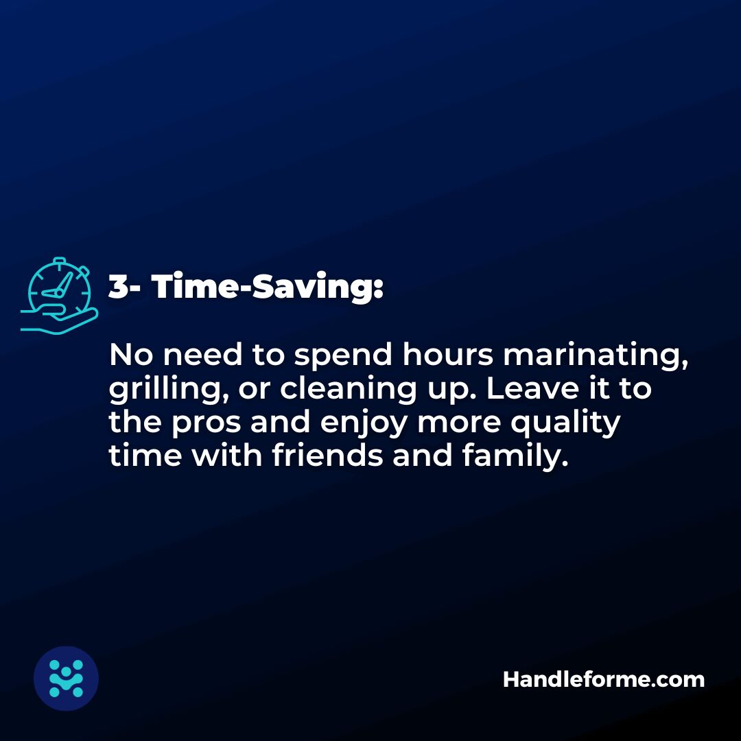 HandleformeCom's tweet photo. 🍖 Discover the benefits of hiring a BBQ chef for home parties &amp; gatherings: Expertise, stress-free, time-saving, safety, variety, impressive presentation &amp; equipment. Level up your events effortlessly! 🔥🥩 #BBQChef #HomeParties #StressFree #FoodSafety #PartyUpgrade https://t.co/bbojBHShXb