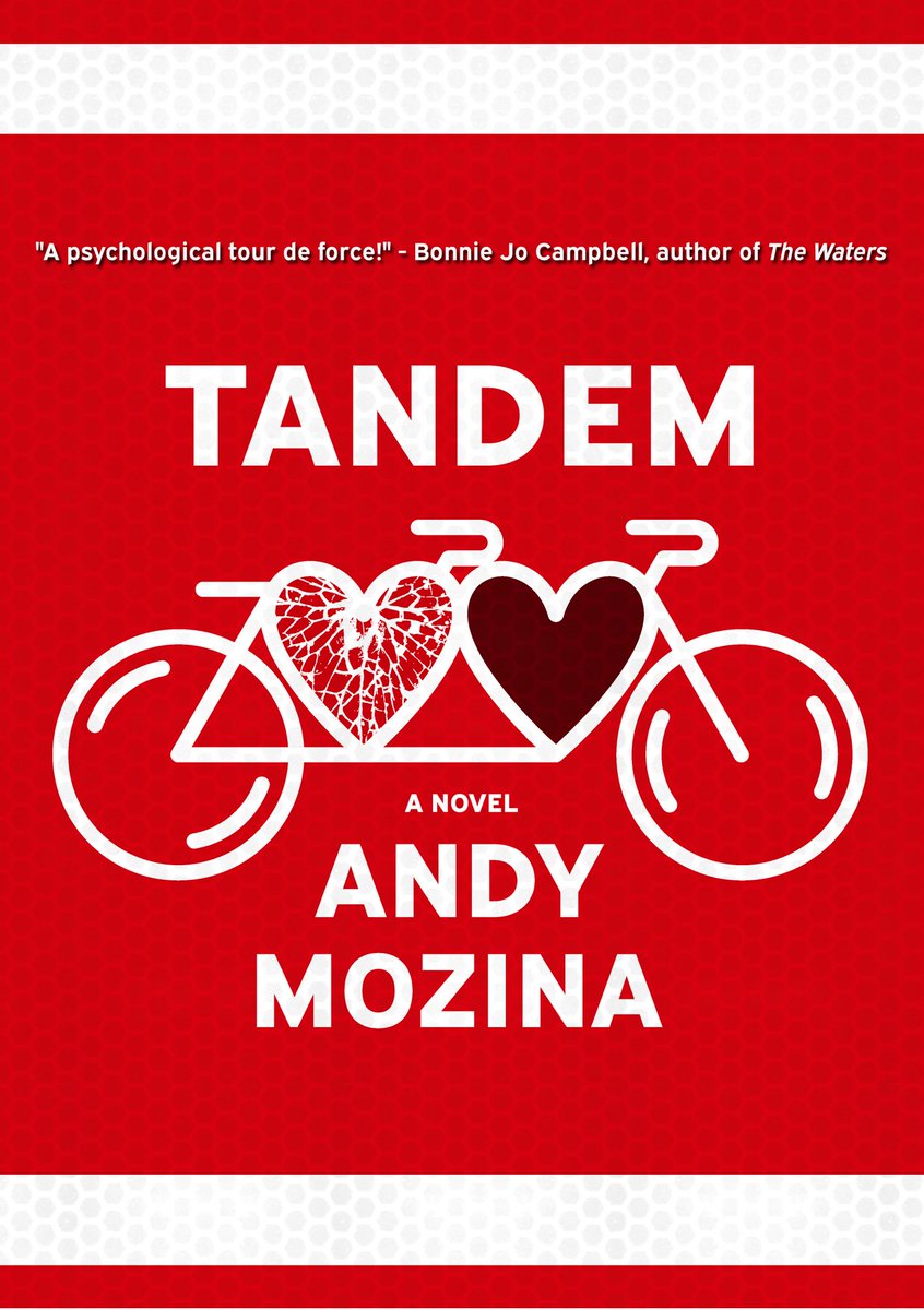 COVER REVEAL...we're thrilled to be launching TANDEM by <a href="/andymozina/">Andrew Mozina</a> on October 18th! It's a delightful dark comedy about a drunken hit-and-run, a grieving mother, a neighbor with a secret...and the crazy things we do for love.