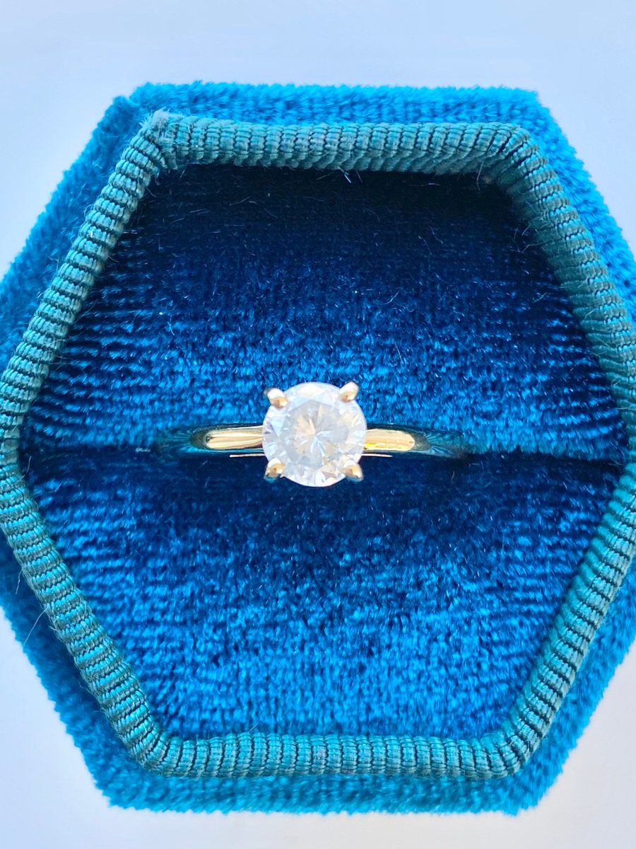 WomenVintage's tweet image. Excited to share the latest addition to my #etsy shop: Diamond Solitaire Engagement Ring with Lab Report, in 14k Gold, .78 ct. Round, Size 6 1/2 etsy.me/3V7T84M #roundcut #diamond #14k #14kgold #diamondengagement #ring #EtsyStarSeller #LittleWomenVintage