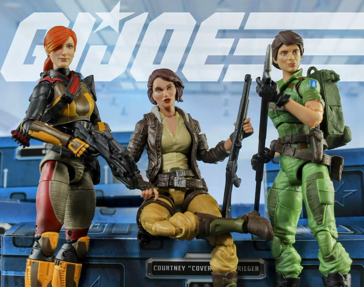 WoodysBunker's tweet photo. Girls get it done.
Tune in at 12 pm Eastern standard time to see the review of the Classified Series
Girl. Link to YouTube page in bio
#scarlett
#ladyjay
#covergirl
#GIJoe
#gijoeclassified
#GIJoeNation https://t.co/FtmInrwg9w