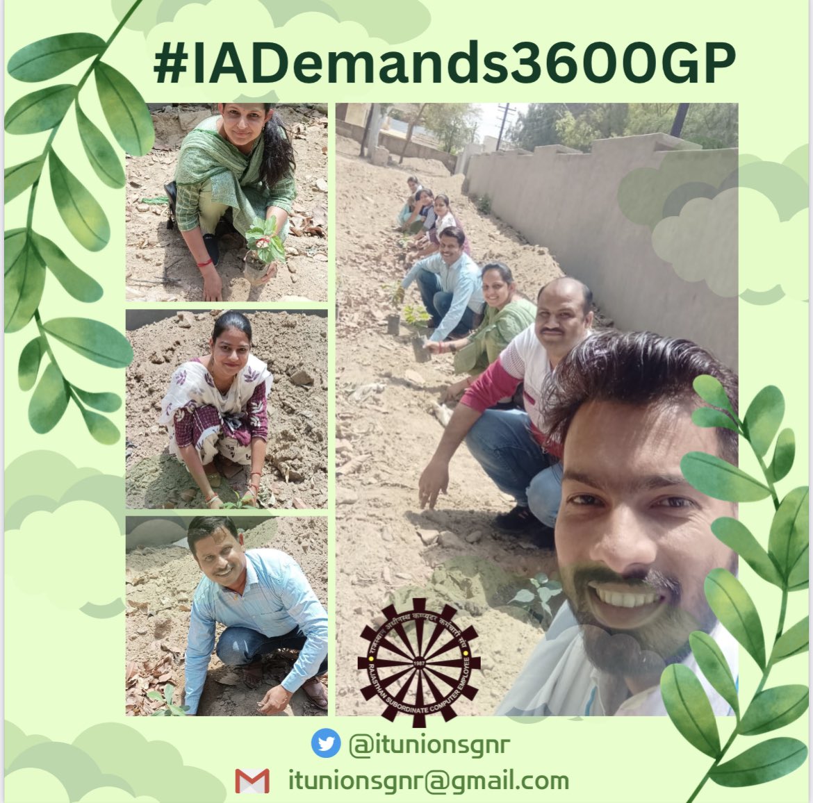 IaTeja's tweet photo. IA की माँग - GRADE PAY 3600

*#IADemands3600GP*

आईटी का युग है, परन्तु आईटी युग के योद्धाओं का वेतन इतना कम क्यूँ है? https://t.co/706wOcTOXJ