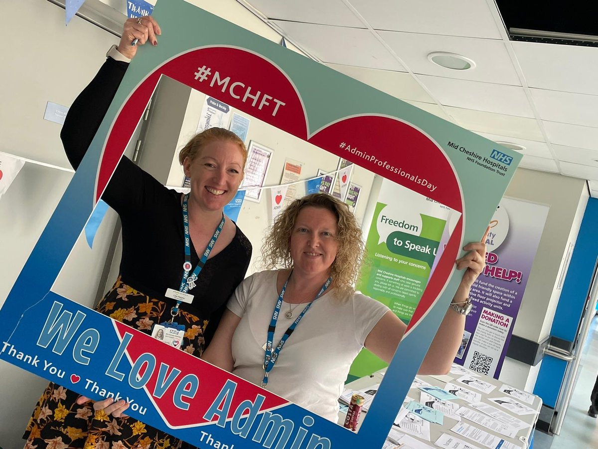 #Mchft #adminprofessionalsday <a href="/MidCheshireNHS/">Mid Cheshire Hospitals 🏥</a> <a href="/AnnaBickerton/">Anna Bickerton</a>