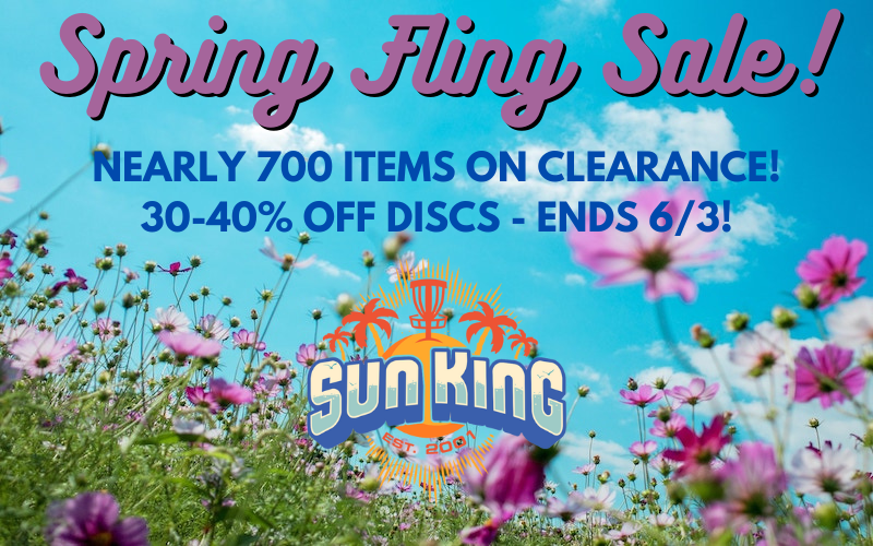 SunKingDiscs's tweet photo. Spring Fling Clearance Sale is On! 30-40% Off Nearly 700 Discs!
https://t.co/eja2WZPesk https://t.co/uUVOEH1Wcw