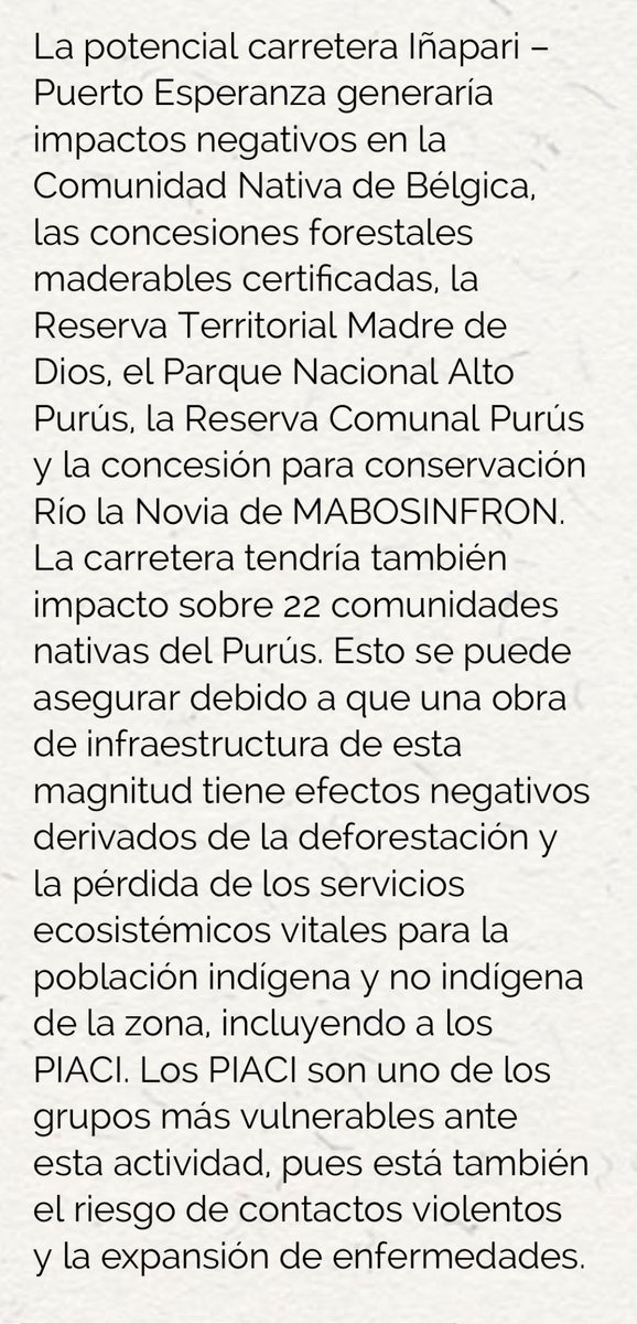 Proyecto Carretera de la Deforestación y #MineríaIlegal a #Purús Cc congresoperu youtu.be/nG86PQFncMY