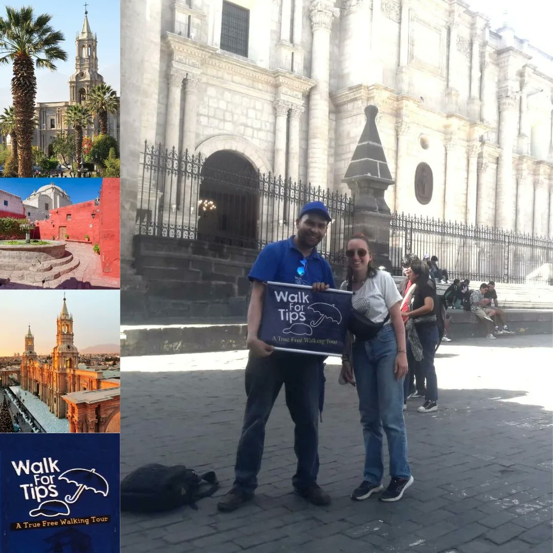 walk_for_tips's tweet photo. 🇦🇷 Gracias por participar de esa caminata guiada y conocer mi ciudad natal.
#Arequipa #WalkForTips #Free #FreeTours #WalkingTours #Tourism #ontripadvisor🦉 #guidetours #GuideTravels #peru🇵🇪 #Peru #airbnb #Abril #South ☀️ #World #Spring #普通話之旅 #rafting #PeruvianFood #Cooking https://t.co/go9vIFDv2l