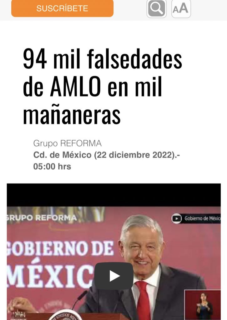 “El presidente escribió un tuit diciendo que está bien. ¿Cómo pueden desconfiar de él?”

El presidente: