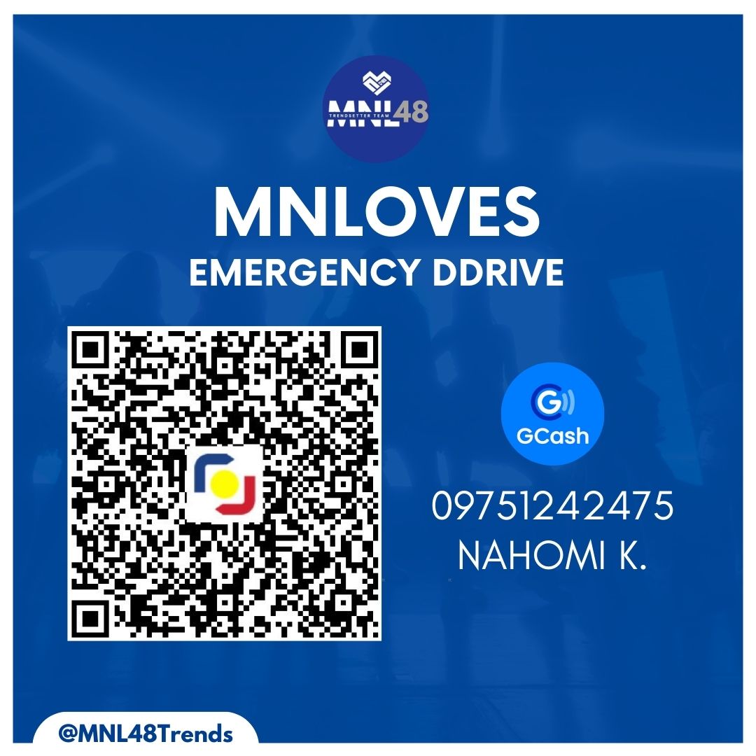 [ #MNL48 5TH ANNIVERSARY ]

Greetings, MNLoves! We are calling for donations to raise funds for MNL48 5th anniversary. Any amount will be highly appreciated. Thank you and sorry for the late notice MNLoves :) 

#MNL48 <a href="/mnl48official/">MNL48</a>