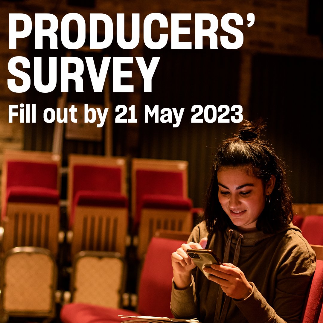TaraTheatre's tweet photo. 💥 CALLING ALL PRODUCERS 💥

We at @TaraTheatre &amp; @CSSDLondon are collating data to inform policy for the support and development of producers. Please complete this short survey, aiming to reach every theatre producer in England. 

Closes 21 May 2023: https://t.co/ZWiMmmdRxr https://t.co/EVCK46puAg