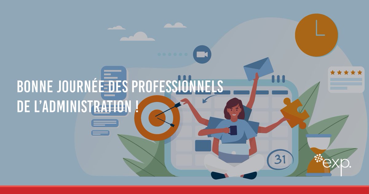 Aujourd’hui, nous tenons à saluer et à reconnaître l’apport du travail de nos professionnelles et professionnels de l’administration, sans qui la réalisation de nos projets ne serait pas possible. Bonne Journée internationale des professionnels de l’administration !