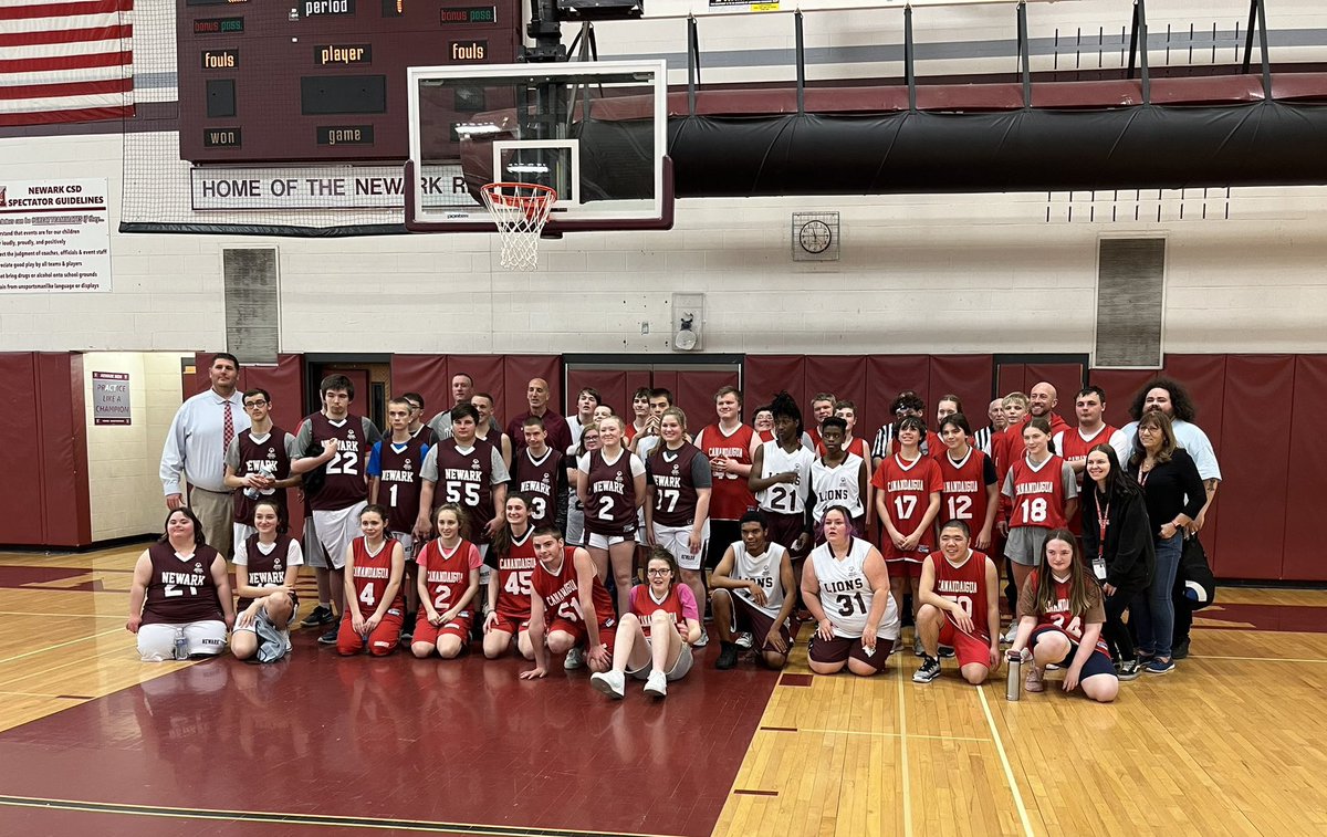 Opening our season with scrimmages with @NewarkUnified and @goLYLIONS!  See you again tomorrow @ @VictorBLDevils for more fun! #PlayUnified #ChooseToInclude