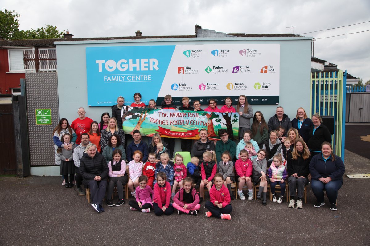 TFC_Cork's tweet photo. Join @TFC_Cork in celebrating 50 years of service to the community! ๐ Thank you to all volunteers & supporters who made this possible.
Come celebrate with us at our special street party on April 28th at Maglin Grove, Togher.๐#TFCGoldenJubilee #TogherFam50 #CorkCommunity https://t.co/egHa1kQJ0V