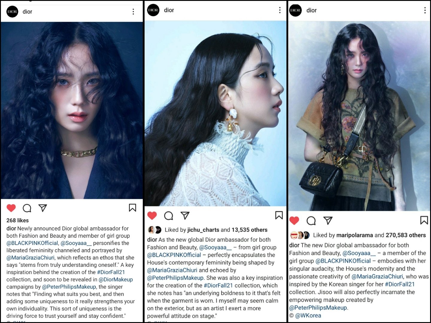 Dior on Twitter Dior is pleased to announce that JISOO the BLACKPINK  singer actress and Dior global ambassador for fashion and beauty will  personally attend the DiorSS22 show from Maria Grazia Chiuri