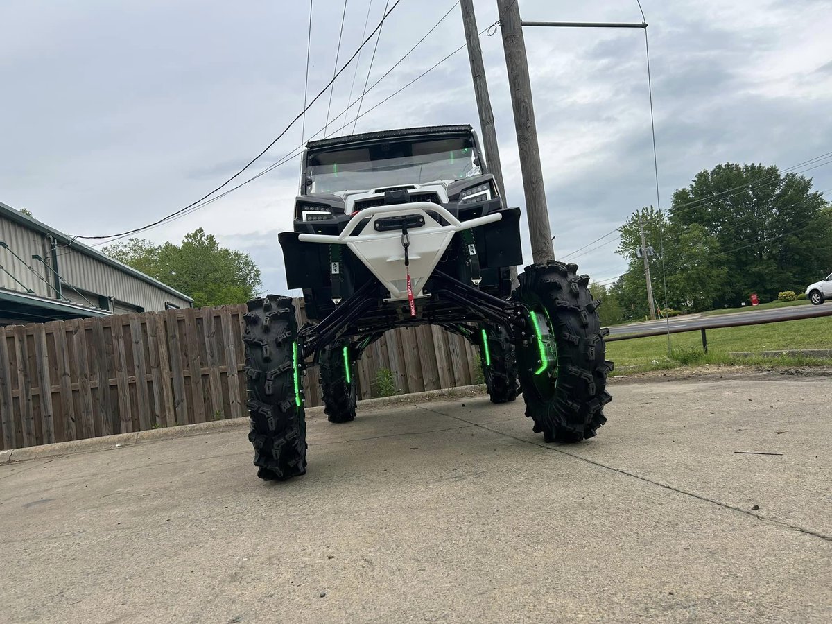 superatvtweet's tweet photo. π Anthony Phillips has a monster @PolarisORV #RangerCrew rolling out of #HometownPowersports with an #SATV 8" #GDP portal gear lift with 60% #GearReduction, stacked on a #PCF 8" suspension lift, turning 44" #TerminatorMAXTires! πͺβ #GearDrivenPerformance #BuiltforBattle
#SATV https://t.co/P6x8P1RHIs