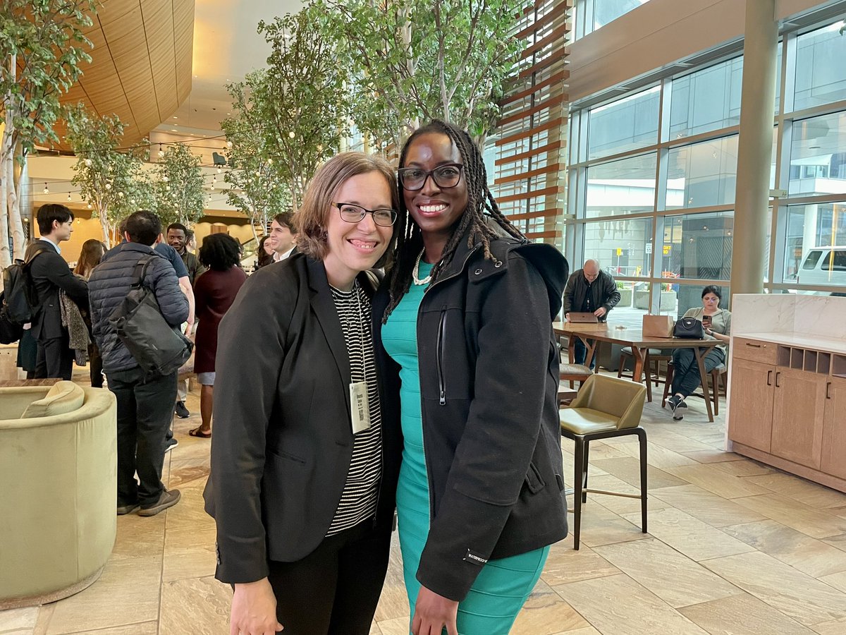 It was a pleasure to meet @DeannaSaylor1 in person! You’re an inspiration to myself and countless others. Thank you for your advice and support for my #globalneurology endeavors. I promise to visit you in Zambia 🙂 #AANAM