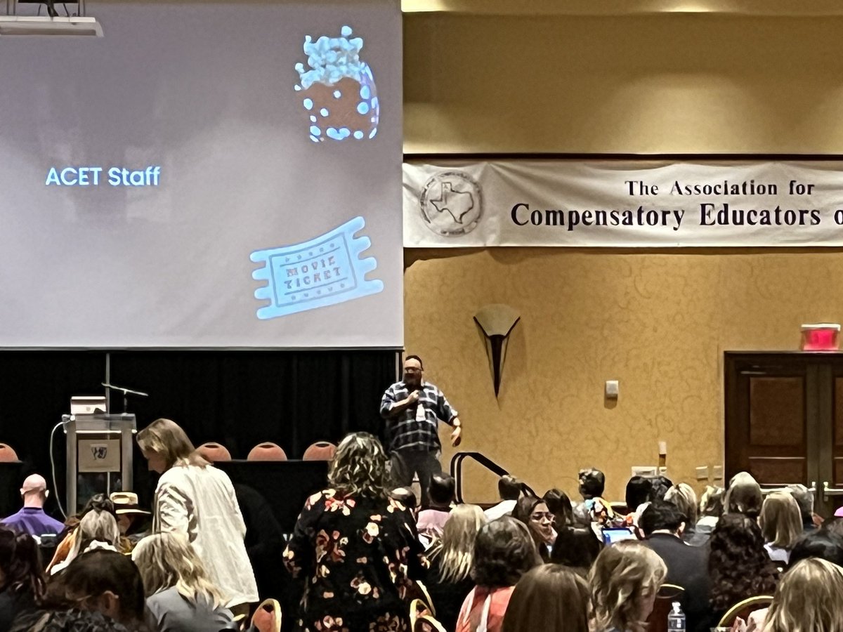 KishRussell's tweet photo. #ACETConf is off to a great start! https://t.co/UL0dethnrC