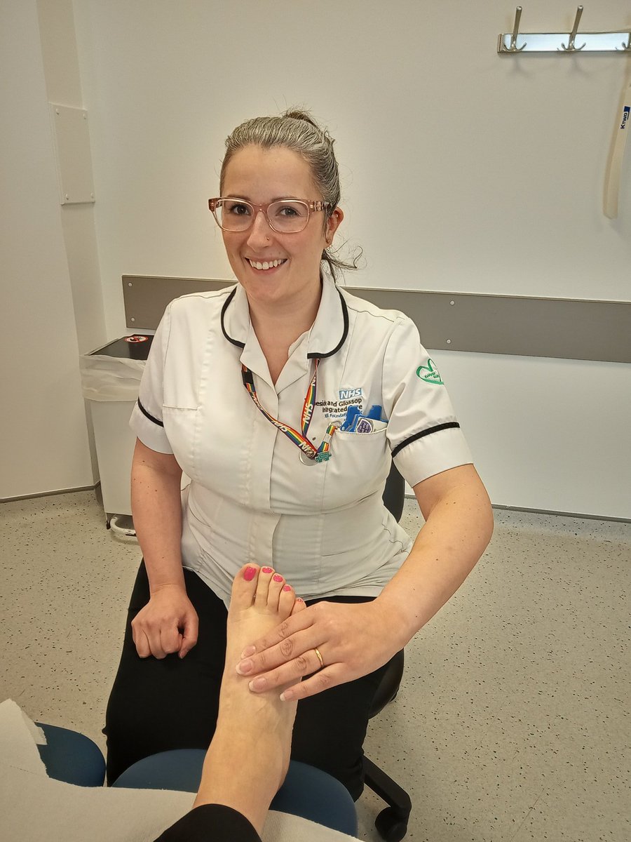 TGHpodiatry's tweet photo. Foot Health Week π£
Selina from our High Risk Foot Team says
"attend your annual diabetes foot screening"
Why?
changes can occur over time that you may not realise.
If you're overdue this check then contact your GP practice and get booked in
@tandgicft #diabetes #foothealthweek https://t.co/4RBD5tTz7b