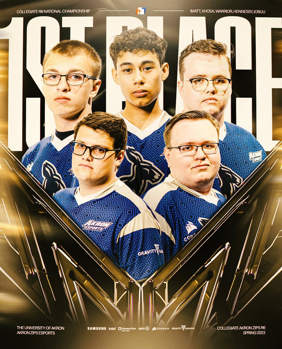 Champions don't wait for opportunities - they create them! Congratulations to our esports team for reclaiming its title as the best collegiate Rainbow 6 Siege team in the country and defeating Ohio State! 🎮🏆