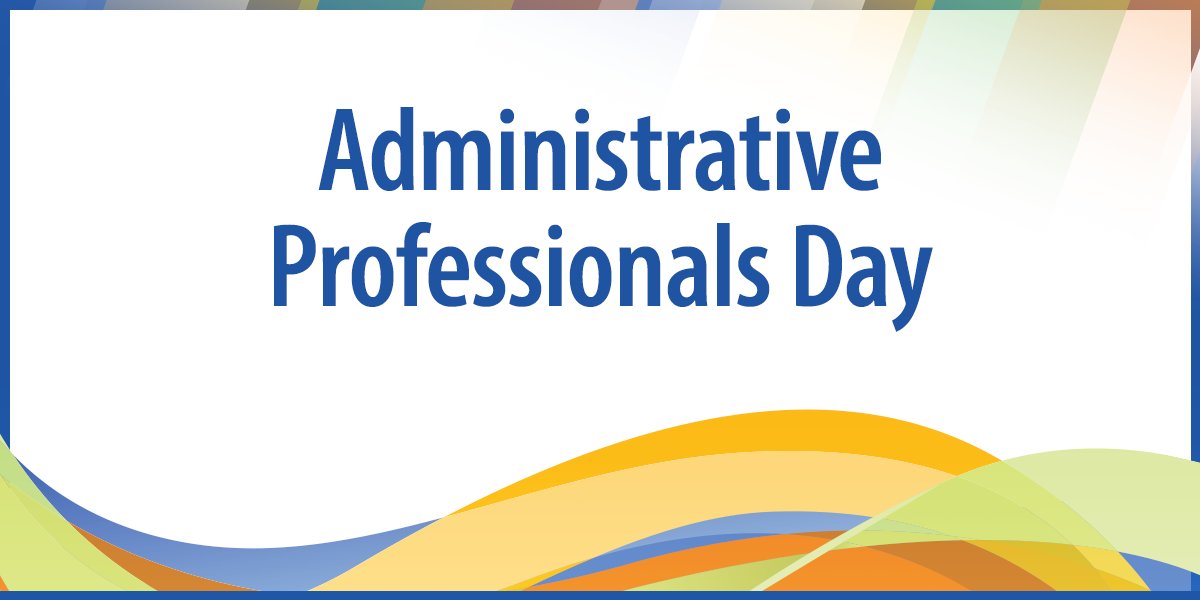 Thank you to all the administrative staff across the TDSB for your hard work and dedication today and every day. Happy Administrative Professionals Day!