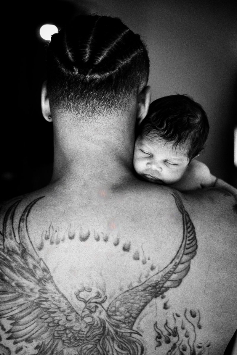 theebonycanal's tweet photo. We take this time to congratulate one of our featured families for The Ebony Canal film, Rachel and Aaron Strader and their new born SUN, “Black motherhood is a journey!! 
There are peaks and valleys but if you can withstand it..the gift is a lifelong reward👣”. #TheEbonyCanal https://t.co/8hPBTigucP