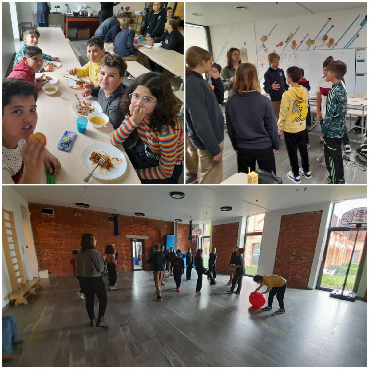Hoy los alumnos y profesores del <a href="/SanIsidroAranju/">CEIP SAN ISIDRO Aranjuez</a> que están viviendo la experiencia #Erasmusplus en #Kaunas han estado colaborado con la Comunidad Educativa de la escuela karalienés Mortos Mokyla en su proyecto SOLE. Además, han asistido a una clase de español.  <a href="/EUErasmusPlus/">Erasmus+</a>