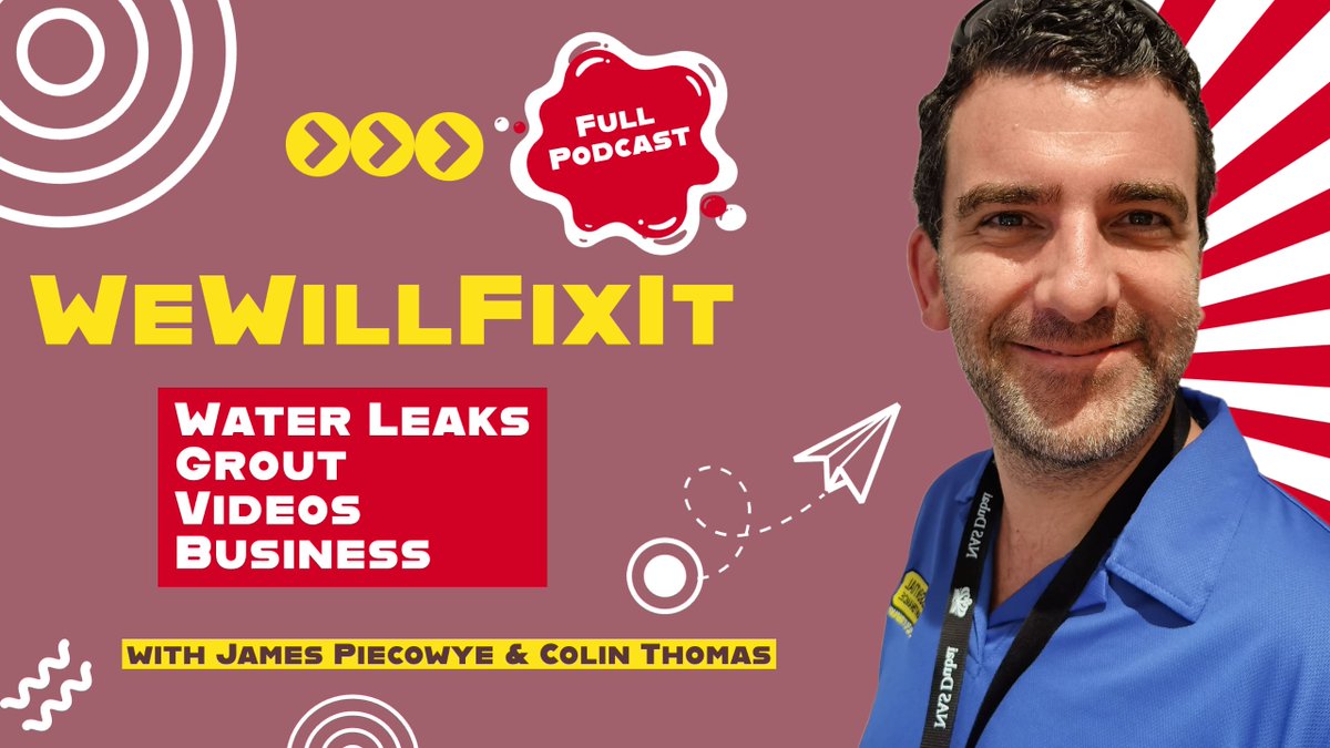 thejamescasts's tweet image. Conquer Home Maintenance: Rain, Repairs, and Deep Cleaning with WeWillFi... youtu.be/LjOL5bXx1Uk  

#JamesPiecowye #ColinThomas #WeWillFixIt #Podcast #HomeMaintenance #DIY #HomeRepairs #Dubai #UAE #RainDamage #Waterproofing #ElectricalSafety #Mold #Mildew