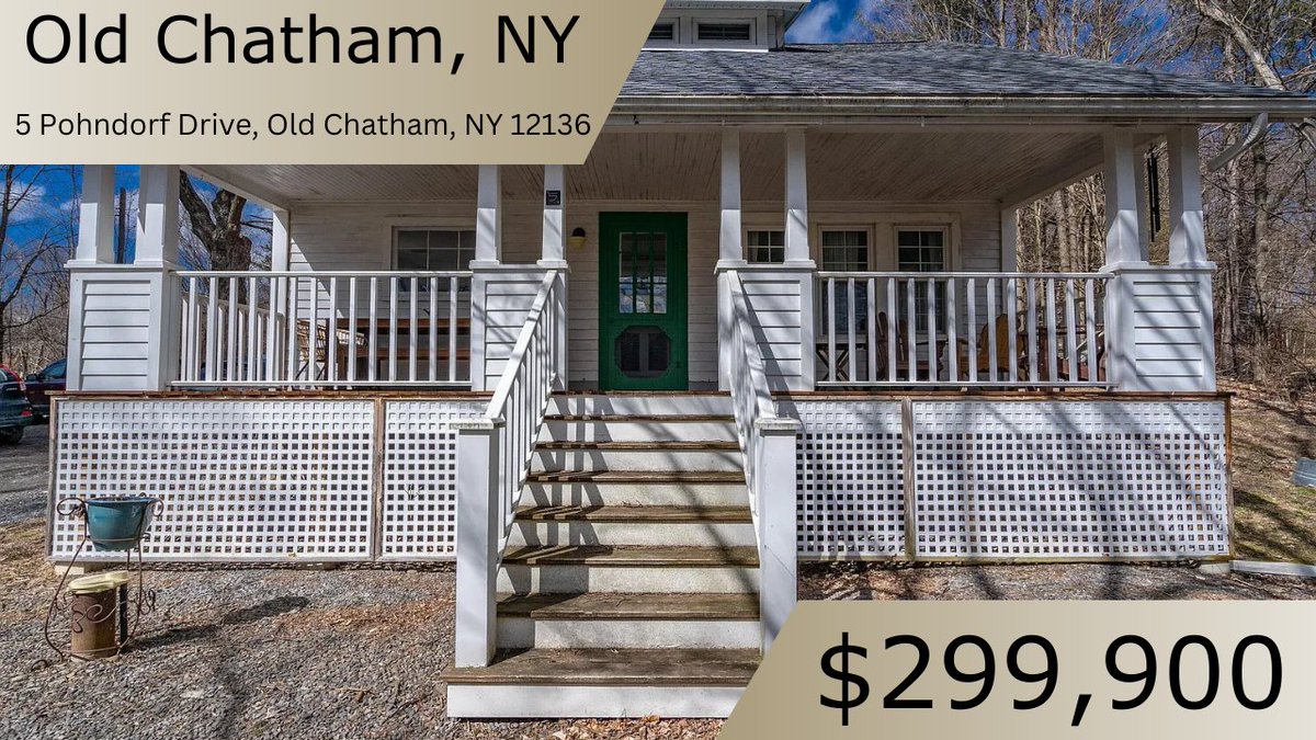 Old Chatham, NY 3Bd | 2Ba | 1,047 sqft.⁠⁠  ⁠

Listed For $299,000
⁠
youtu.be/HNImJLDhWI4
⁠
#upstateny #hudsonvalley  #hudsonvalleyny  #hudsonvalleyrealty  #upstatenewyork #newyork #newyorkliving #homes #columbiacounty  #columbiacountyny⁠ #nyc