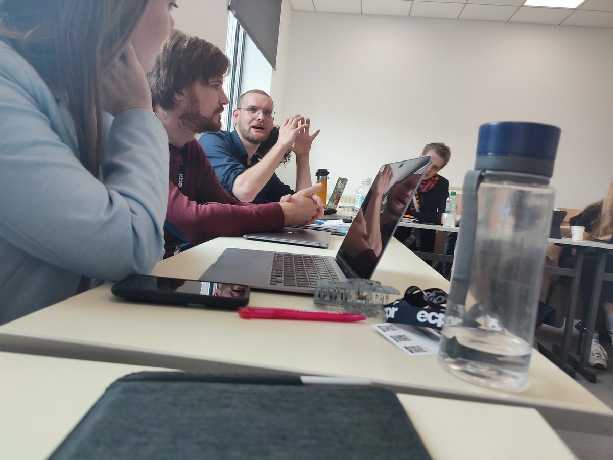 e_grossman_fr's tweet photo. Great first of our workshop at #ecprjc23 in Toulouse. https://t.co/Y6Cofkrsdm