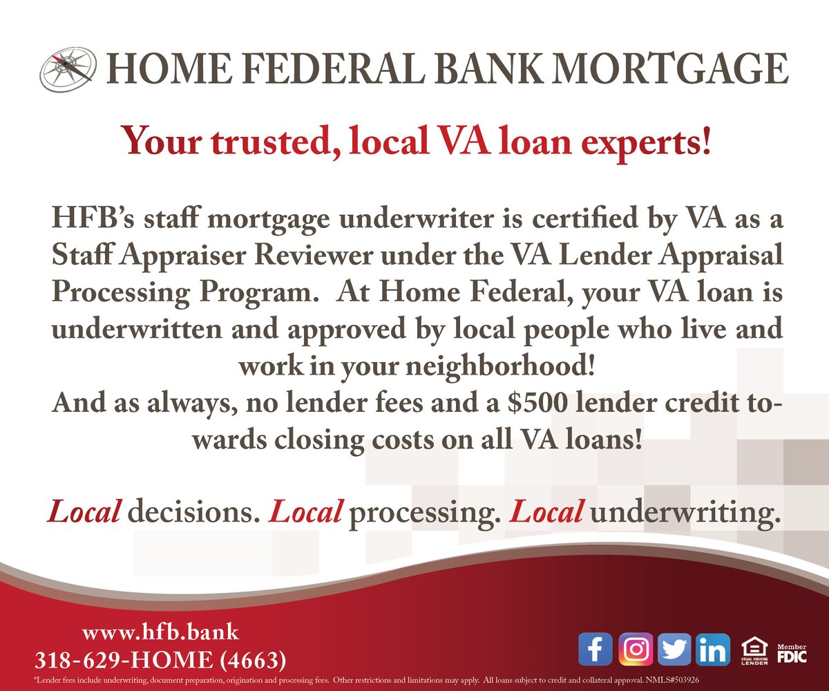 Home Federal Bank tweet media