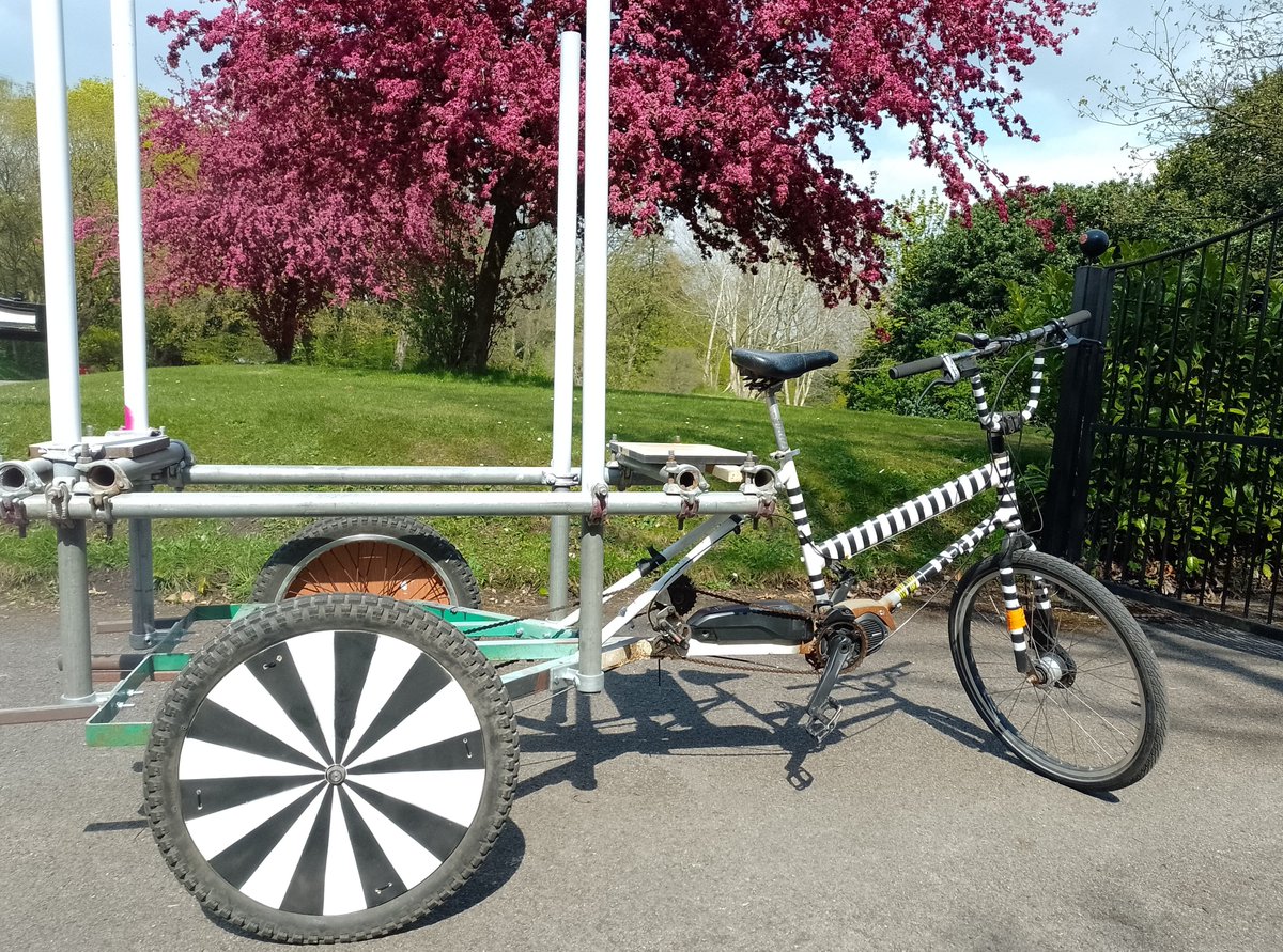 Eurovision joy ride. Rumour is daft punk are playing the stage trike
