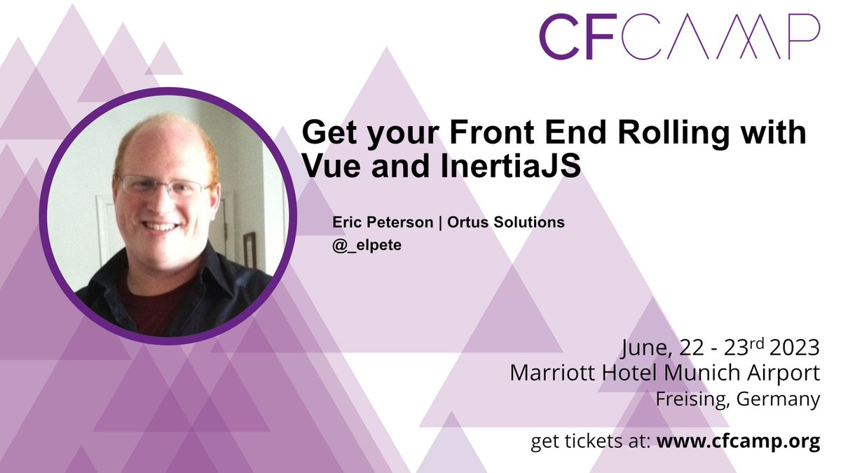 Get your Front End Rolling with Vue and InertiaJS
presented by <a href="/_elpete/">Eric Peterson</a>