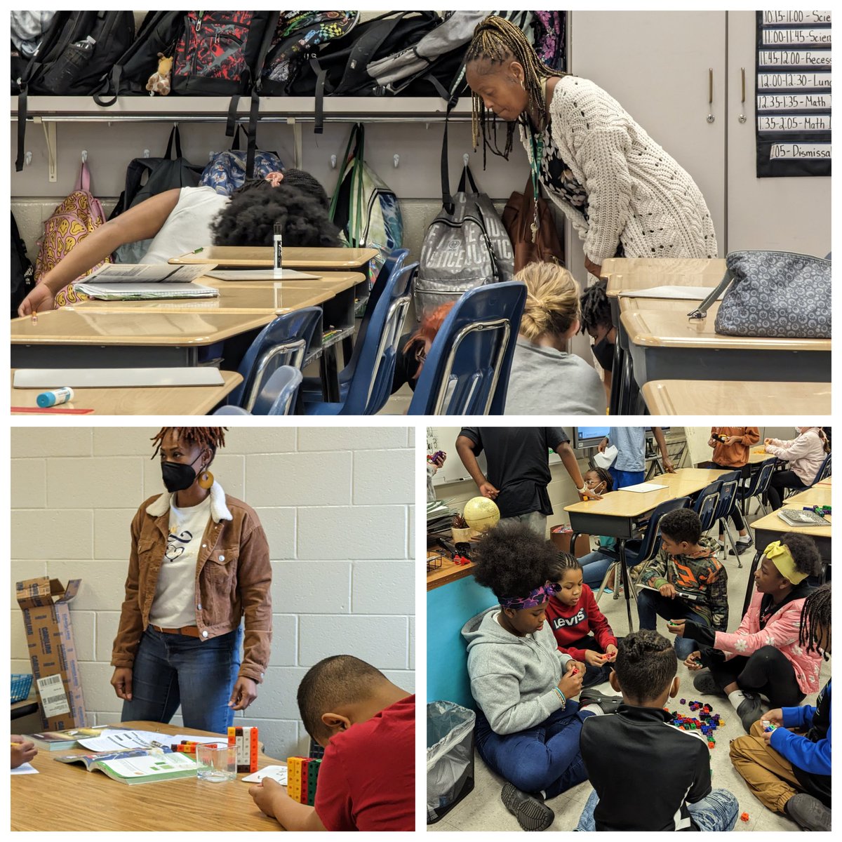 Ms. Dear-Todd and Ms. Parks are using flexible groups for their #5thGrade students to practice volume to prepare for GMAS. <a href="/WestNewtonElem/">West Newton Elem</a> <a href="/ncss_sped/">Newton County Schools Special Education Department</a>