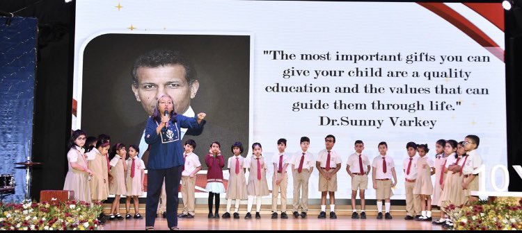 Steffi Pinto (@pinto_steffi) on Twitter photo "The most important gifts you can give your child are a quality education and the values that can guide them through life." - Sunny Varkey
Grade 2A celebrating Founderās Day <a href="/gemsnms_alkhail/">GEMS NMS Alkhail</a> <a href="/Susanna_Porob/">Susanna Porob</a> "The most important gifts you can give your child are a quality education and the values that can guide them through life." - Sunny Varkey
Grade 2A celebrating Founderās Day <a href="/gemsnms_alkhail/">GEMS NMS Alkhail</a> <a href="/Susanna_Porob/">Susanna Porob</a>