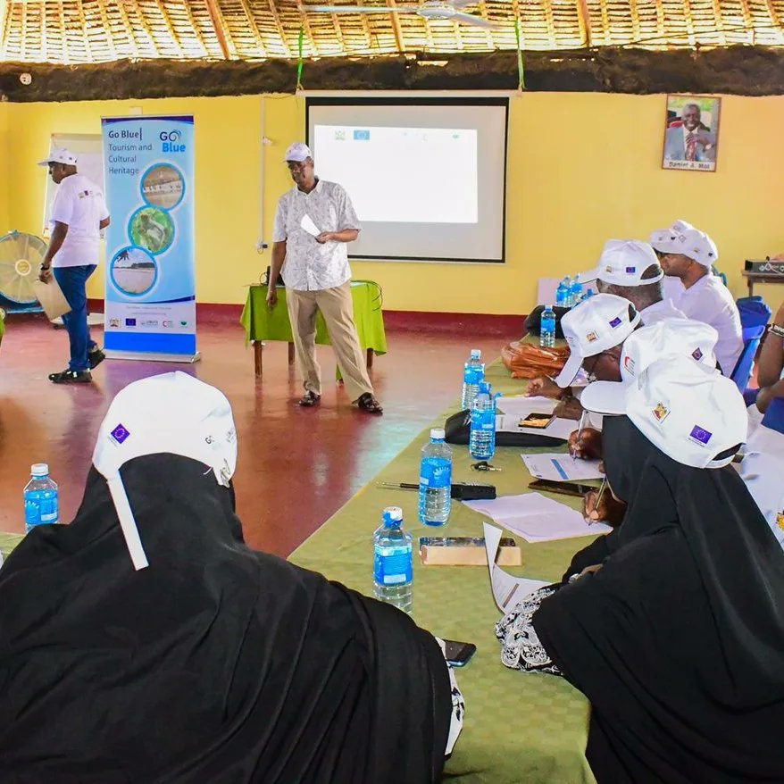 tanafrik's tweet photo. Onboarding event of Go Blue Tourism and Cultural Heritage Component sub-grantees earlier today
@GoBlueKenya @JumuiyaBloc @STTAKenya @camoes_ip https://t.co/fOxk5MBRq7