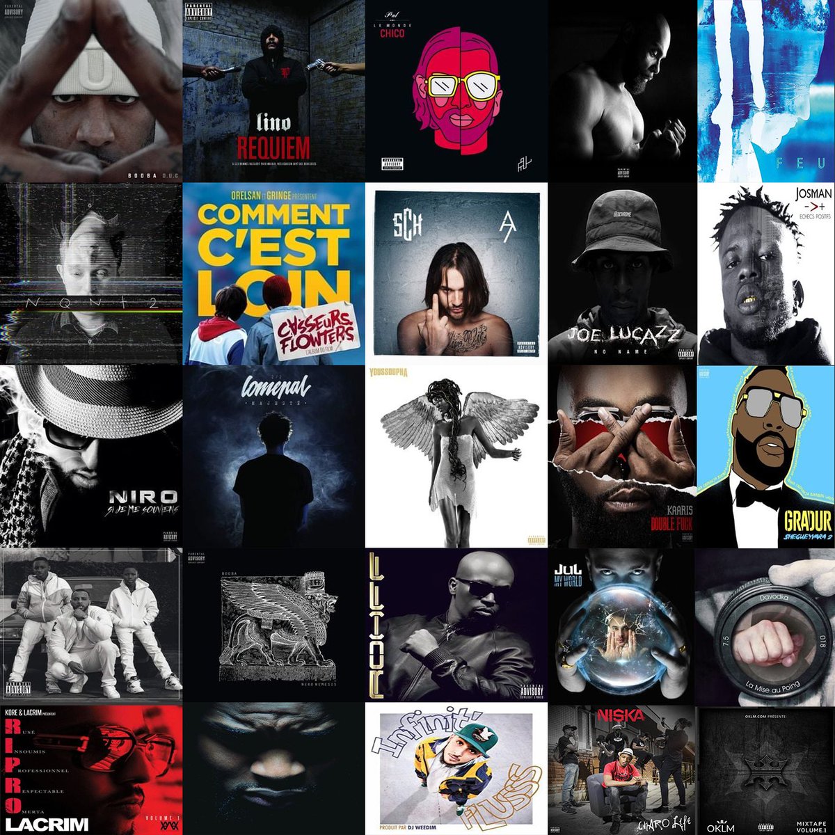 AllTime_Rap's tweet photo. Choisis 3 album de 2015 parmi l'image https://t.co/0zB5zHygib