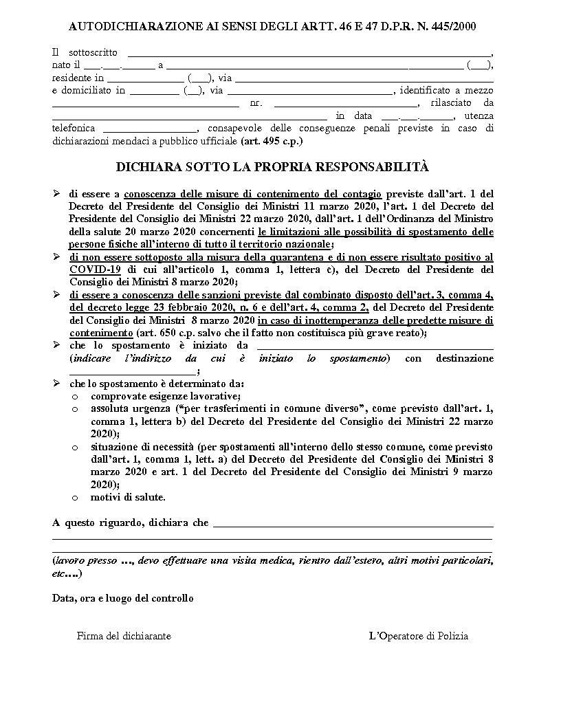 Vi ricordate quando per andare a comprare il pane dovevamo "autocertificare"?
Se le racconti all'estero non ci credono.