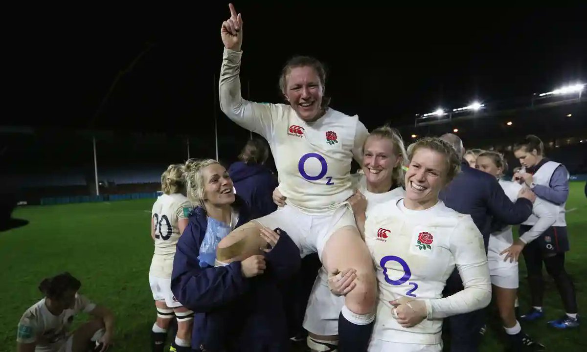 Laura-Jane Jones (@missljj) on Twitter photo November 2016, England v France at The Stoop, <a href="/RockyClark_1/">Rocky Clark MBE</a> equals Jason Leonard's cap record, <a href="/MarliePacker/">Marlie Packer</a> scores a late try to ensure another Red Roses win over the auld enemy, Les Bleus ...a handful of press and just over 1,200 fans in attendance. November 2016, England v France at The Stoop, <a href="/RockyClark_1/">Rocky Clark MBE</a> equals Jason Leonard's cap record, <a href="/MarliePacker/">Marlie Packer</a> scores a late try to ensure another Red Roses win over the auld enemy, Les Bleus ...a handful of press and just over 1,200 fans in attendance.
