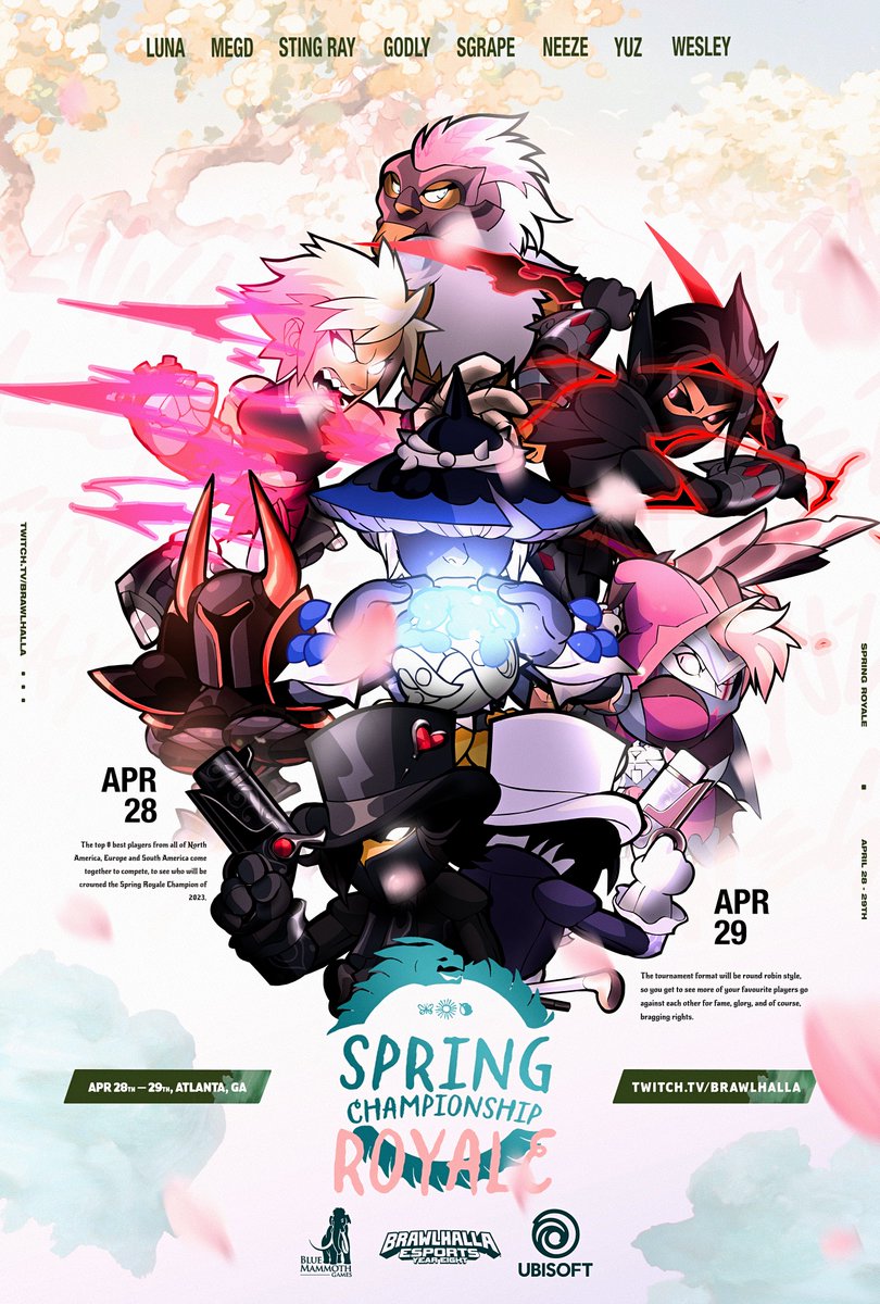 Zhao OPEN) on Twitter "Promotional Poster For The Brawlhalla