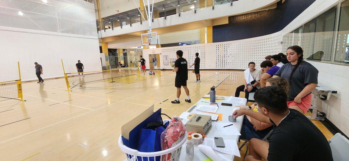 Judy42112276's tweet photo. HKN club and Faculty had a pickleball challenge...I think us old fart Faculty held our own https://t.co/ePKYjFsBMK